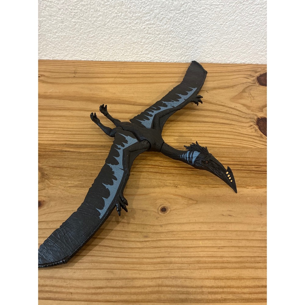 Mattel Jurassic World Quetzalcoatlus Black Blue Dinosaur Action Figure JGC07
